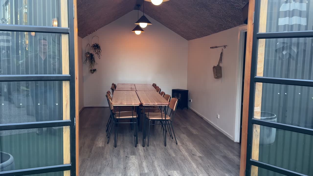 Inside the Cabin private dining room
